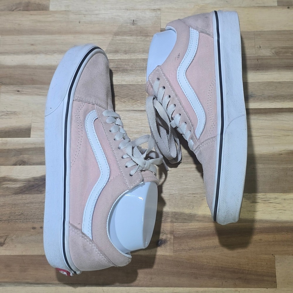 Vans Old Skool Sepia Rose Pink‎ Suede Canvas Women's 8